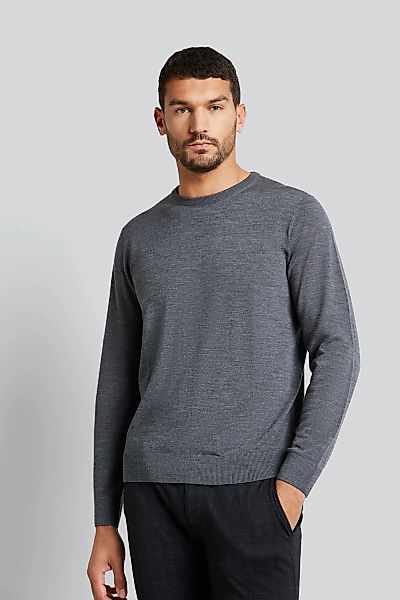 bugatti Strickpullover mit Logostickerei günstig online kaufen
