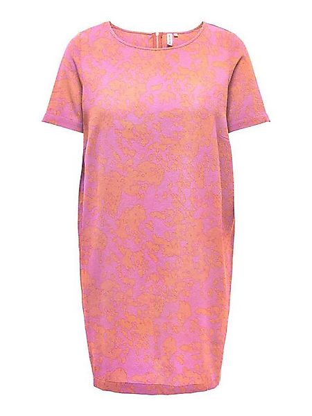 ONLY CARMAKOMA Shirtkleid Regular Fit Allover Print Rundhals (lang) CARLUX günstig online kaufen