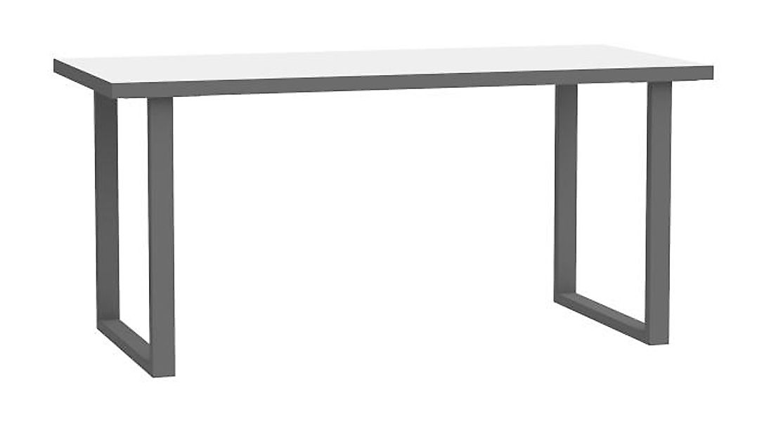 Schreibtisch ca. 160x75 cm Weiß günstig online kaufen