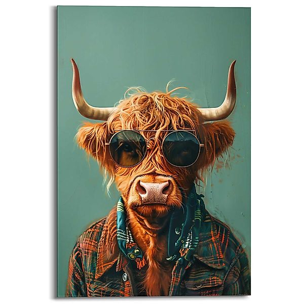 Reinders! Deco-Panel Gekleidete Kuh, Wohnzimmer - günstig online kaufen