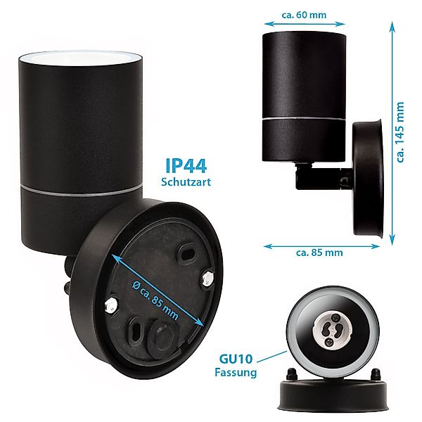 Maxkomfort Wandleuchte 109, für LED geeignet, günstig online kaufen