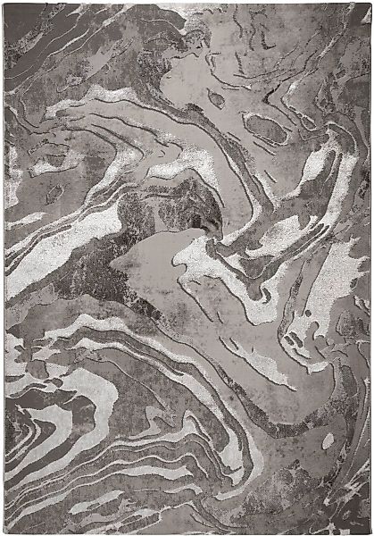 FLAIR RUGS Teppich "Marbled" rechteckig 12 Höhe dezenter Glanz, mehrfarbig, günstig online kaufen
