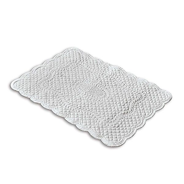 Mirabeau Badematte Badematte Meggie weiß, Höhe günstig online kaufen