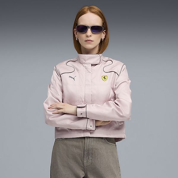PUMA Bomberjacke "Scuderia Ferrari HP Premium Jacke Damen" günstig online kaufen