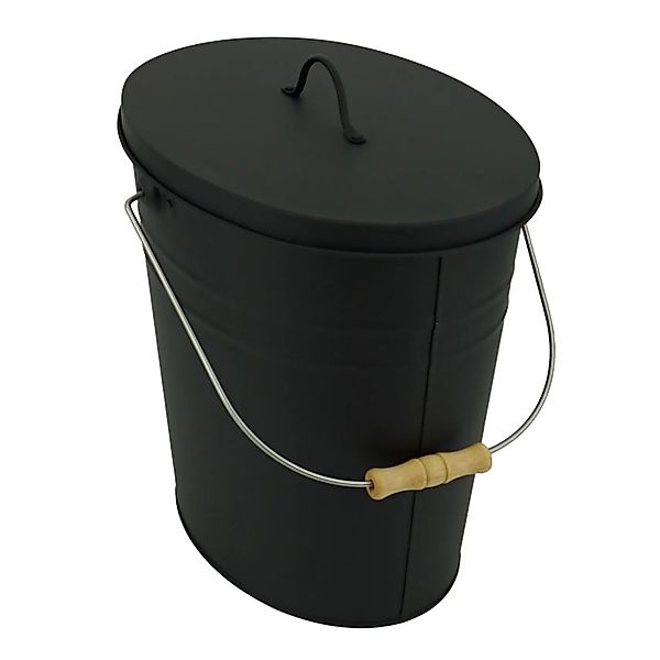 Valo Ascheeimer Oval 15, Schwarz günstig online kaufen