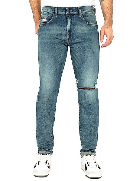 Diesel Slim-fit-Jeans Destroyed Look - 2019 D-Strukt 007M5 - Länge:32 günstig online kaufen