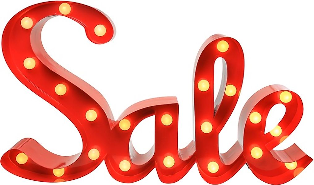 MARQUEE LIGHTS LED Dekolicht »Sale«, 23 flammig, Leuchtmittel LED-Modul   L günstig online kaufen