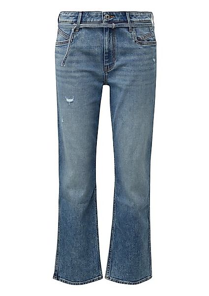s.Oliver 7/8-Jeans Cropped Jeans Karolin / Regular Fit / Mid Rise / Straigh günstig online kaufen