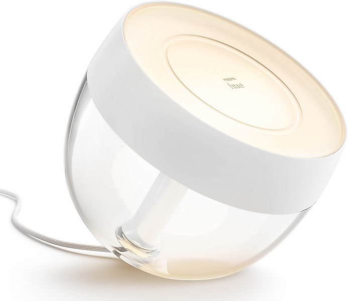 Philips Hue Smarte LED-Leuchte White & Color Ambiance Iris Tischleuchte wei günstig online kaufen