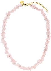 Purelei Perlenkette Schmuck Geschenk Rose Quarz, günstig online kaufen