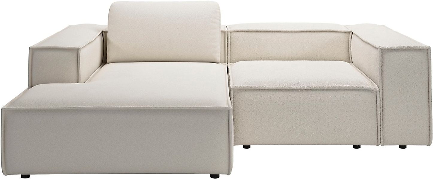 Places of Style Ecksofa "Watertown, kompakte L-Form, 246 cm breite für klei günstig online kaufen