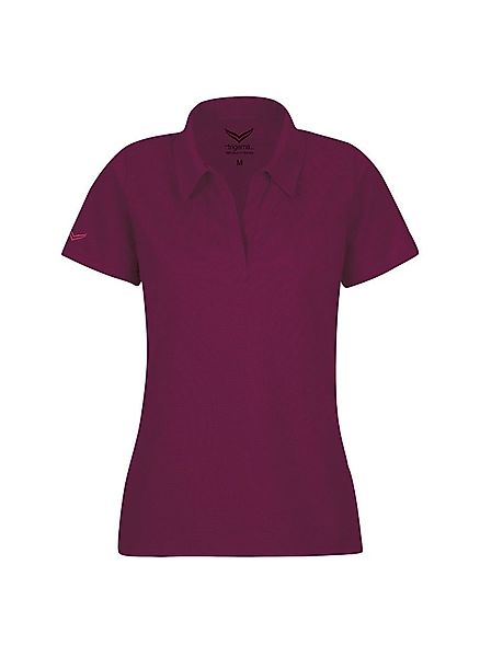 Trigema Poloshirt TRIGEMA Poloshirt ohne Knopfleiste günstig online kaufen