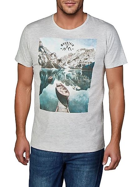 riverso T-Shirt Herren Fotoprintshirt RIVLukas Regular Fit (1-tlg) Kurzarm günstig online kaufen