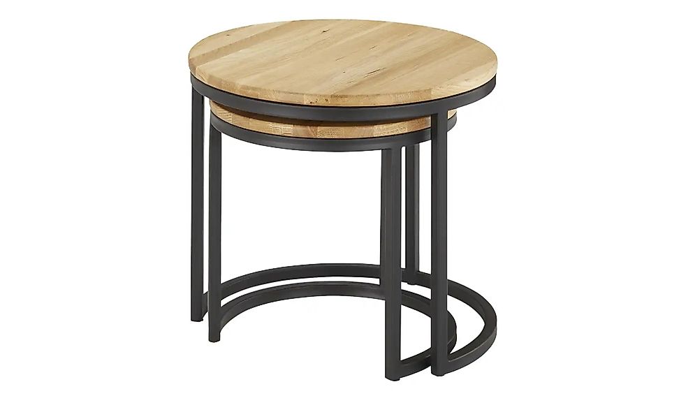 Beistelltisch 2er Set  Idenheim ¦ holzfarben ¦ Maße (cm): H: 43  Ø: 50 Tisc günstig online kaufen