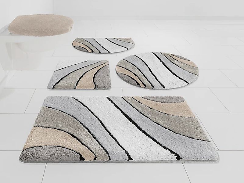 my home Badematte Josie, Badvorleger, Badezimmer günstig online kaufen