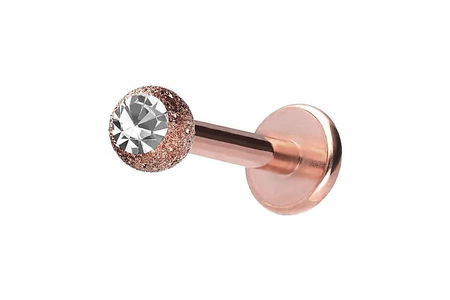 PIERCINGLINE Piercing-Set Chirurgenstahl Labret DIAMANTOPTIK + KRISTALL (La günstig online kaufen