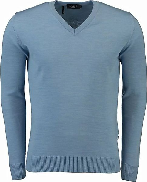 MAERZ Muenchen V-Ausschnitt-Pullover MAERZ V-Ausschnitt Pullover hellblau a günstig online kaufen