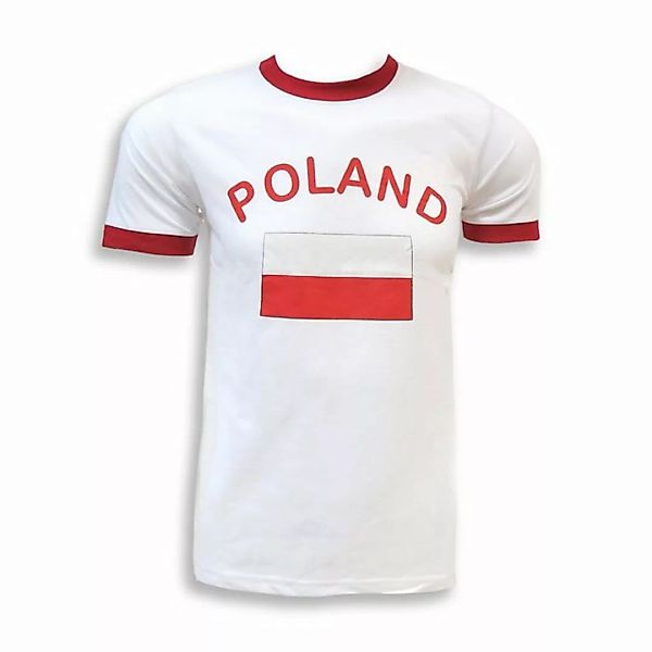 Sonia Originelli T-Shirt Fan-Shirt "Polska" Unisex Fußball WM EM Herren T-S günstig online kaufen