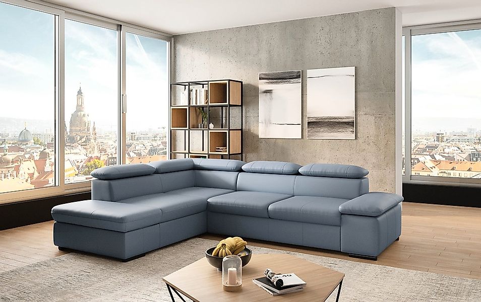 sit&more Ecksofa "Alcudia L-Form", mit Armteilverstellung, optional Kopftei günstig online kaufen