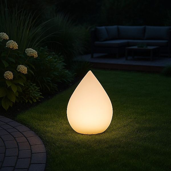 MeLiTec LED Solarleuchte LK07-4 Tropfen, LED günstig online kaufen