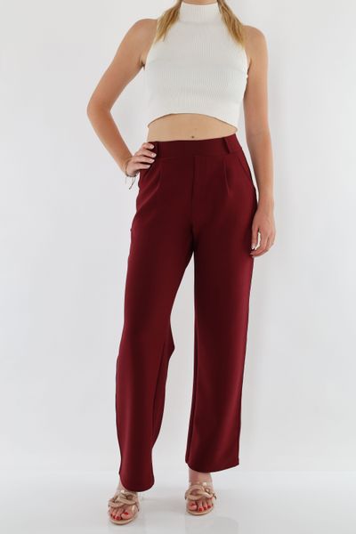 MIRROSI Stretch-Hose Damen Hose mit breitem günstig online kaufen