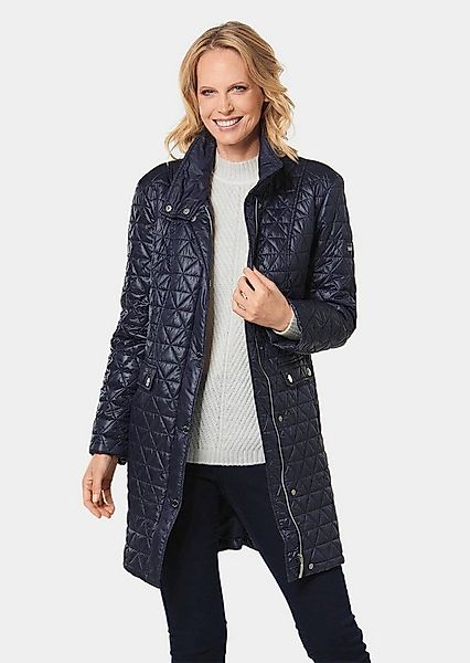 GOLDNER Kurzmantel Steppmantel mit geknöpftem Stehkragen Wintermantel mit R günstig online kaufen