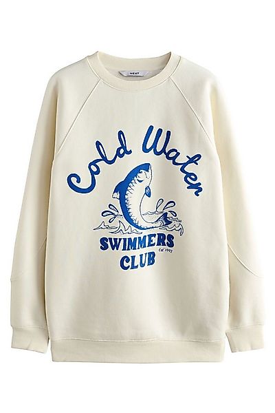 Next Sweater Langarm-Sweatshirt mit Grafik, Hai/Matrosen (1-tlg) günstig online kaufen