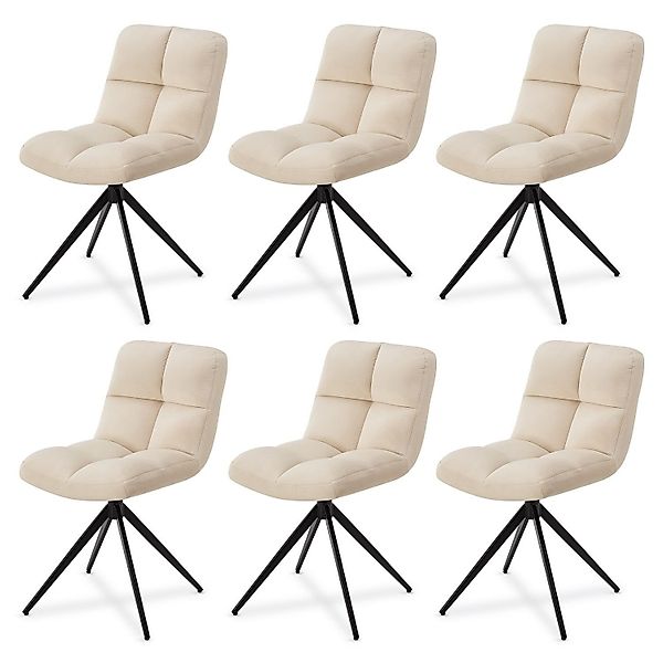 Juskys Esszimmerstuhl Dallas (6 St), 4er günstig online kaufen