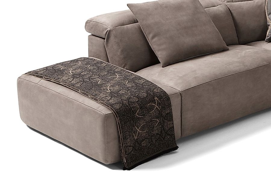 Egoitaliano Ecksofa »Beverly, extravangantes Designsofa mit erstklassigem S günstig online kaufen