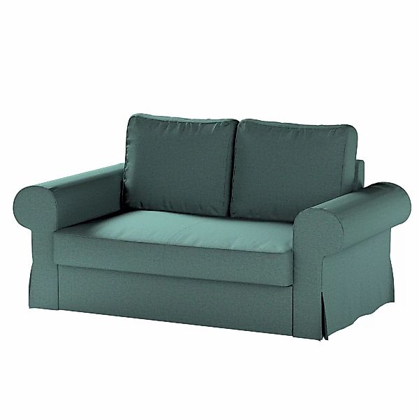 Bezug für Backabro 2-Sitzer Sofa ausklappbar, türkis, Bezug für Backabro 2- günstig online kaufen