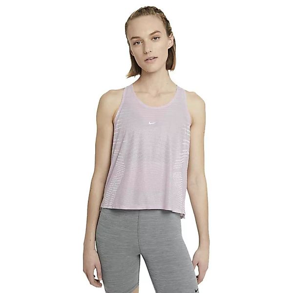 Nike Pro Ärmelloses T-shirt S Iced Lilac / White / Metallic Silverer günstig online kaufen