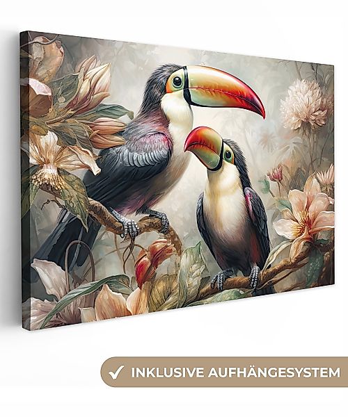 OneMillionCanvasses® Leinwandbild Tukan - Vögel - günstig online kaufen