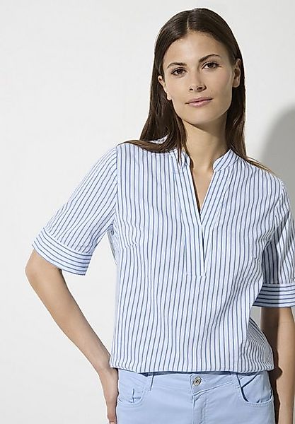 Streifenbluse, hellblau/weiß, Sommer-Kollektion günstig online kaufen