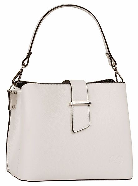 Cluty Henkeltasche echt Leder, Made in Italy günstig online kaufen