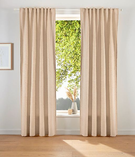 LeGer Home by Lena Gercke Vorhang "LESKA" Multifunktionsband 1 Stk. tlg. bl günstig online kaufen