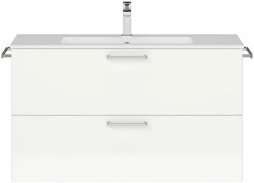nobilia Waschtisch-Set "Tolvina" vormontiert, mit Soft-Close, 1 Stk. tlg. günstig online kaufen