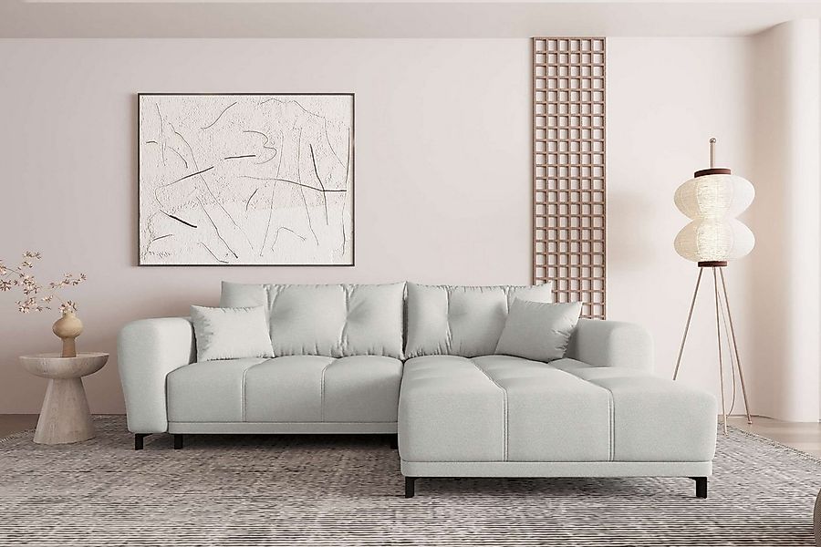 99rooms Ecksofa Massimo, Sofa L-Form, Eckcouch, mit oder ohne Schlaffunktio günstig online kaufen