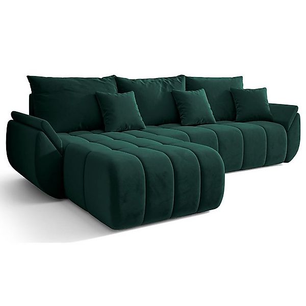 Selsey Ecksofa ROMULDI, Ecksofa mit Schlaffunktion, Stauraum, wasserabweise günstig online kaufen