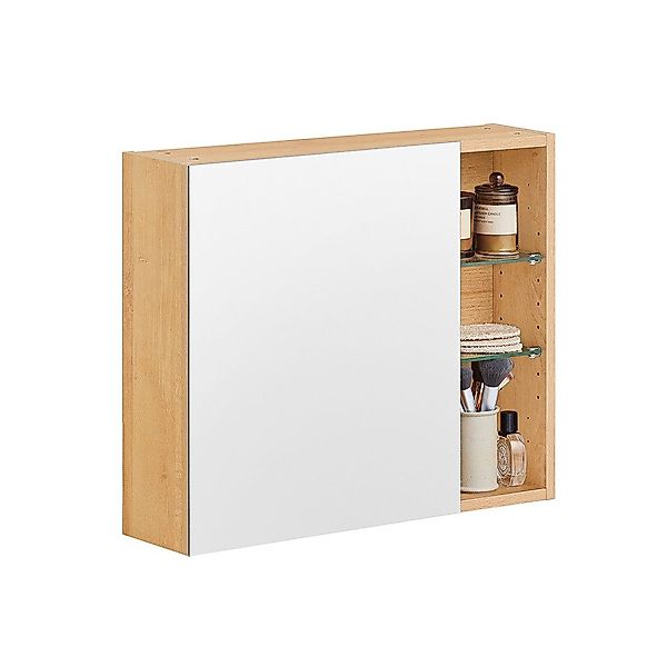 SoBuy Hängeschrank BZR173 mit 1 Spiegeltür günstig online kaufen