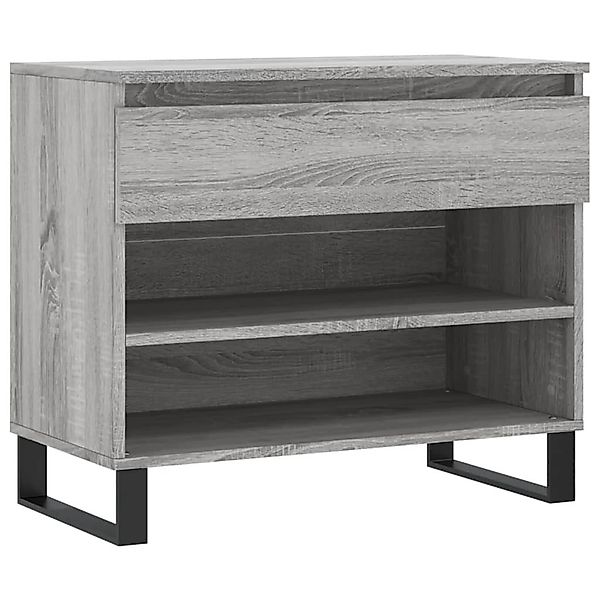 vidaXL Schuhregal Schuhregal Grau Sonoma 70x36x60 günstig online kaufen