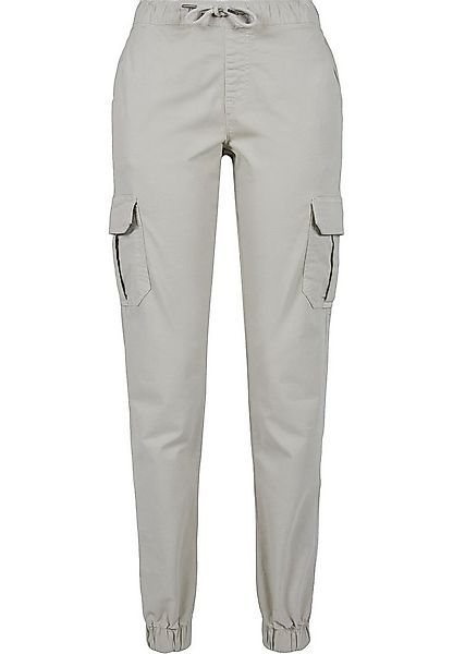 URBAN CLASSICS Cargohose Urban Classics Damen Ladies High Waist Cargo Joggi günstig online kaufen