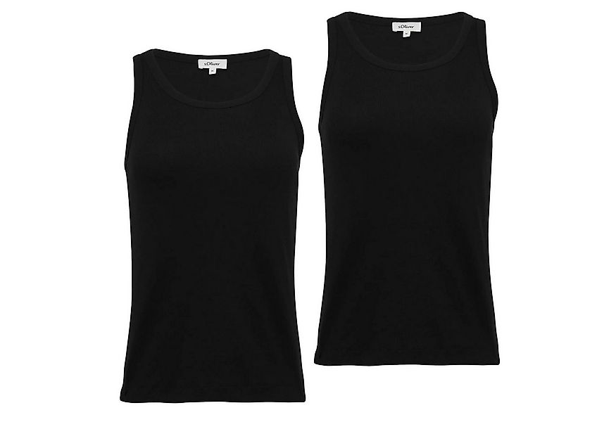 s.Oliver T-Shirt Basic (1-tlg) uni oder gestreift günstig online kaufen