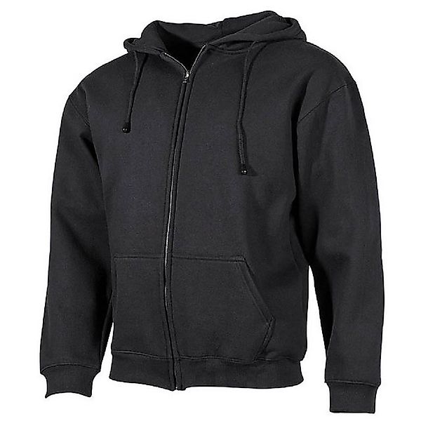 MFH Hoodie Kapuzen Sweatshirt-Jacke 340 g/m² schwarz günstig online kaufen