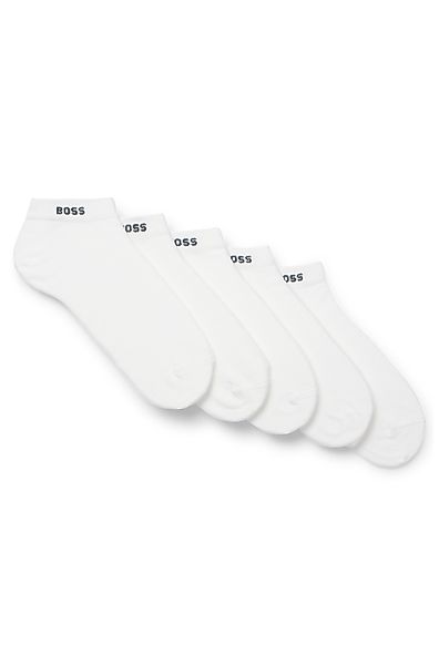 BOSS Sneakersocken "5P AS Uni CC" Packung, 5 Stk. tlg. mit BOSS Label günstig online kaufen