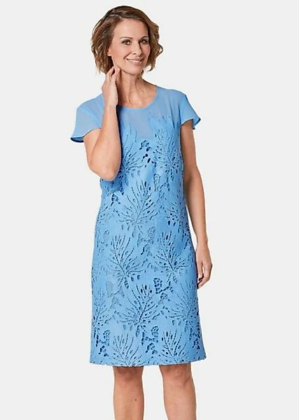 GOLDNER Abendkleid Kurzgröße: Kleid aus sommerlicher Spitze günstig online kaufen
