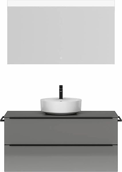 nobilia Badmöbel-Set "Alvene" vormontiert, mit Soft-Close, 2 Stk. tlg. günstig online kaufen