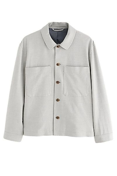 Next Hemdjacke Edle Hemdjacke mit Doppeltaschen und Streifen (1-St) günstig online kaufen