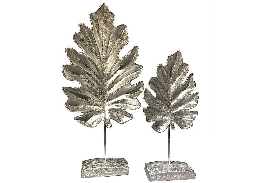 Bamyum Dekoobjekt Bamyum 2pcs Bergahornblätter Sculpture Modern Deko Figur günstig online kaufen