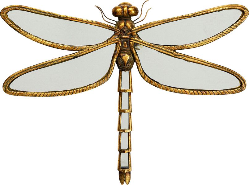 Kare Design Wanddekoobjekt Wandschmuck Dragonfly Mirror günstig online kaufen