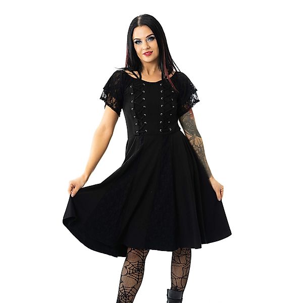 Poizen Industries Skaterkleid Honor Gothic Goth günstig online kaufen